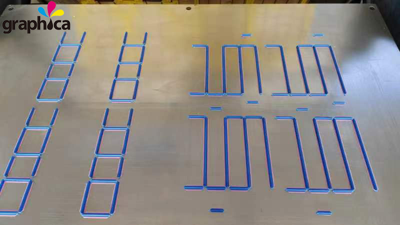 手動自動ダイカット機 Cindy GRB 0.5 * 1.5 Pvcベースを持つクレージングマトリックスカット機