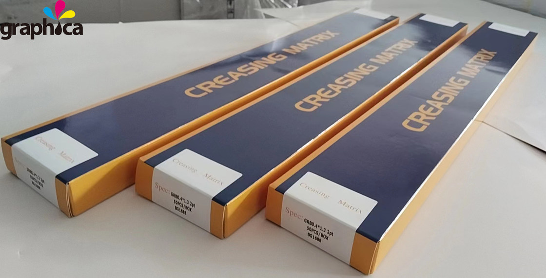 0.4mmチャネル高さ 黒いプラスチッククレージュマトリックスロールとダースカッターマシンのための箱