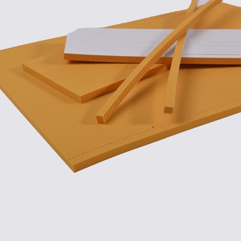デイカット EPDM ゴムスポンジ 付着剤 色 オレンジ 寸法 10x300x380mm