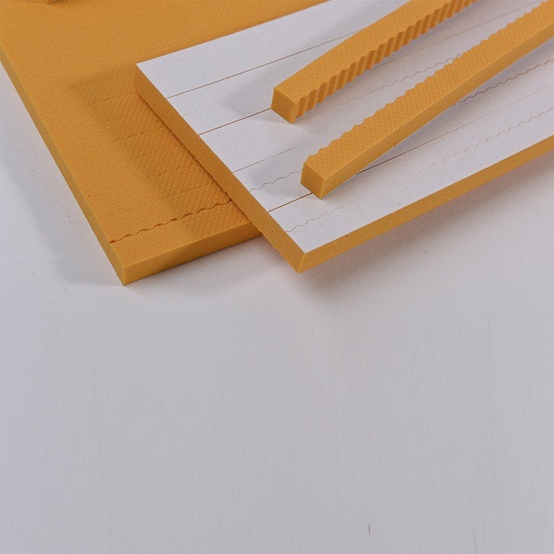 デイカット EPDM ゴムスポンジ 付着剤 色 オレンジ 寸法 10x300x380mm