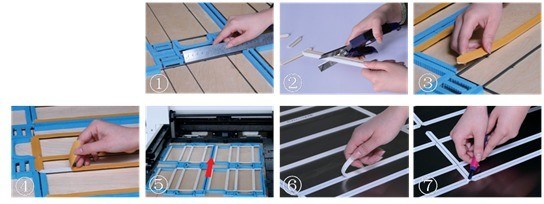 マトリックス・スクリーニング・ブルック・ダイ・切断