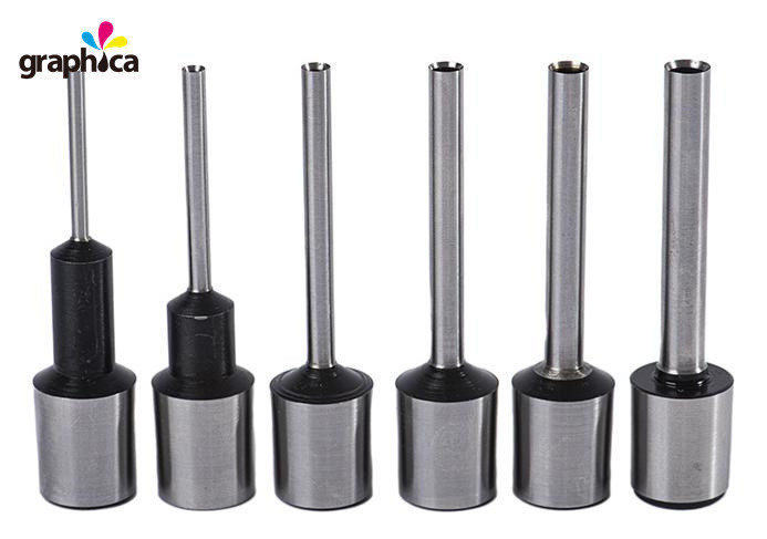 マニュアル紙パンシングマシン アクセサリー 3.0-15.0mm 寸法 紙ドリルビットセット