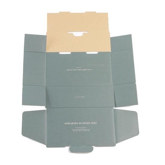 カスタムオーダー 受付 白色 有機 皮膚ケア セット ドレス用の紙包装箱