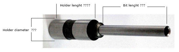 半自動または自動機械のための効率的に設計された空っぽ紙のドリルビット