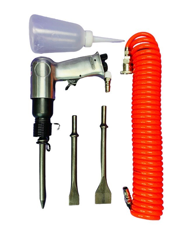 3KW出力 パンネマティック内穴剥離ツール 手持ちのグラフィック・ダイカット