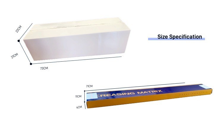 ホワイト クリージング マトリックス GRB 0.4x1.3mm C CE 証明書付き 切断型 クリージング マトリックス
