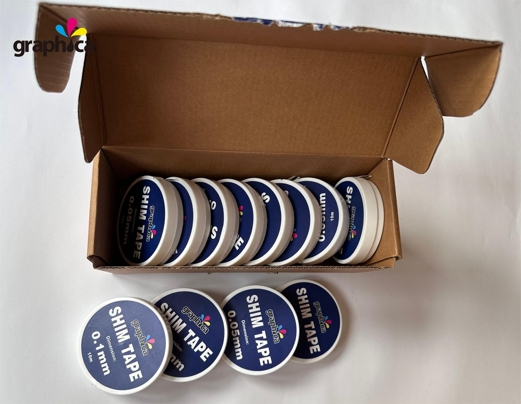 最新 切断鋼シムテープ印刷材料 0.03/0.05/0.07/0.1MM